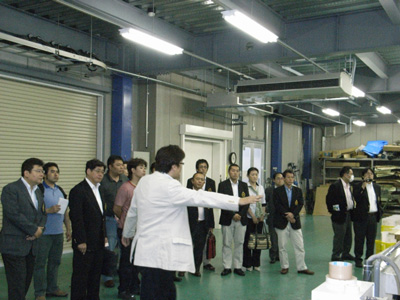 オープンBBC　工場見学会の様子3